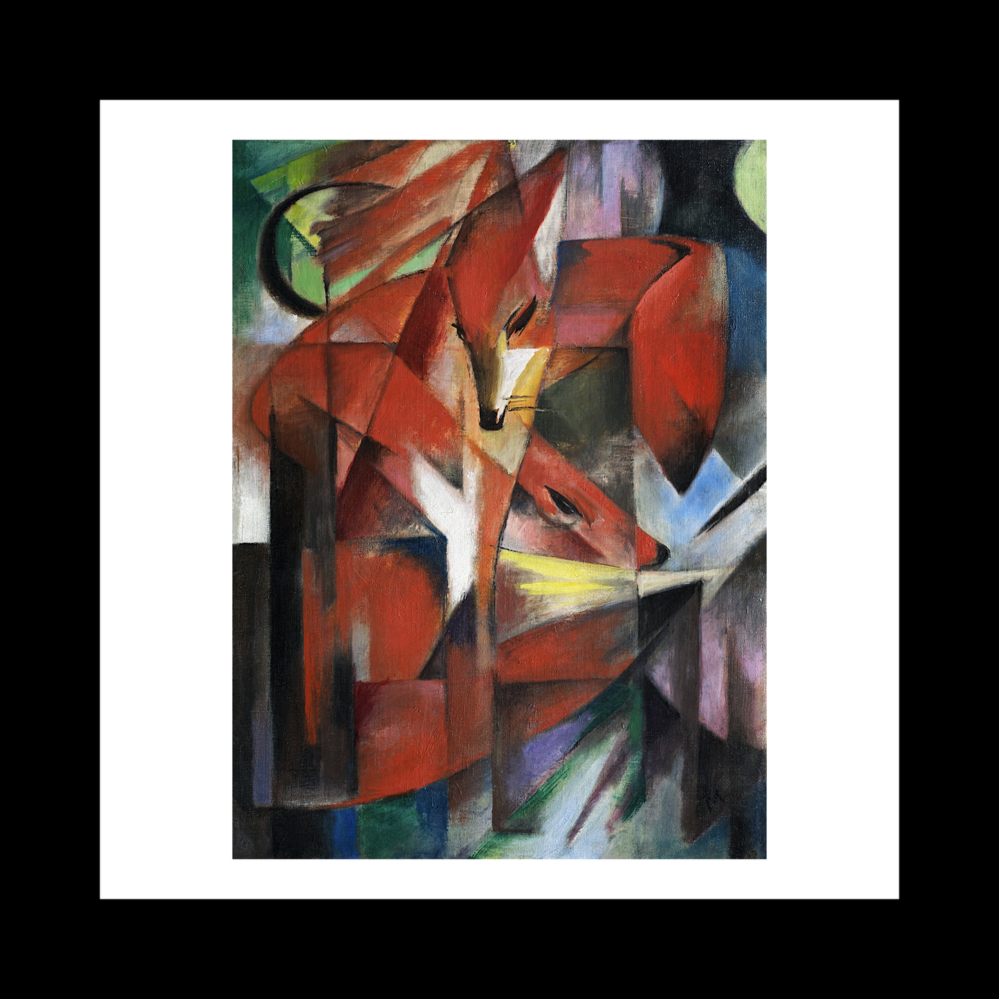 Franz Marc's Foxes (1913) famous