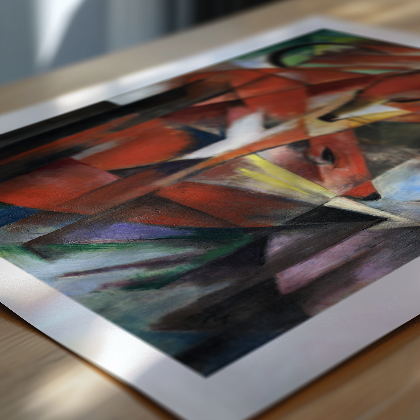 Franz Marc's Foxes (1913) famous