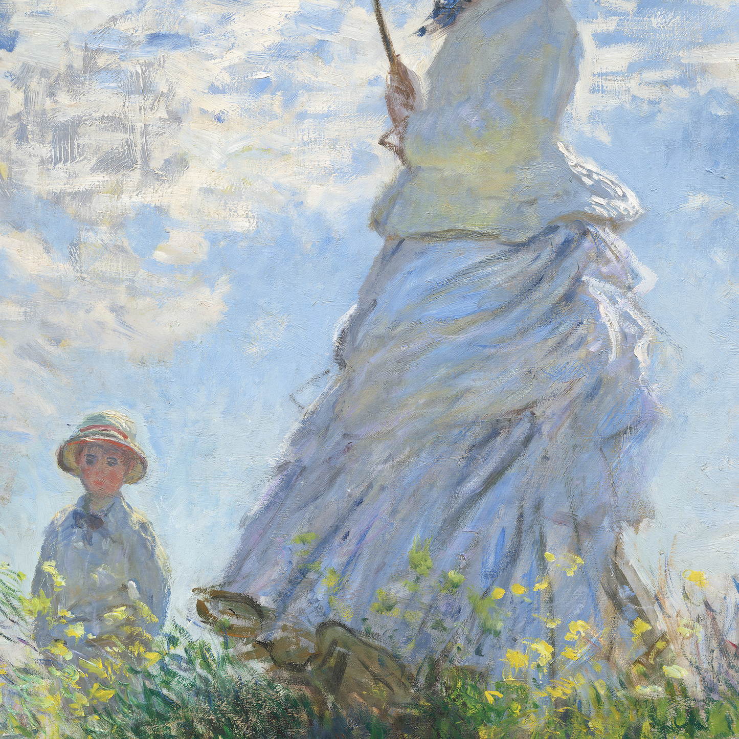 Madame Monet and Her Son (1875)