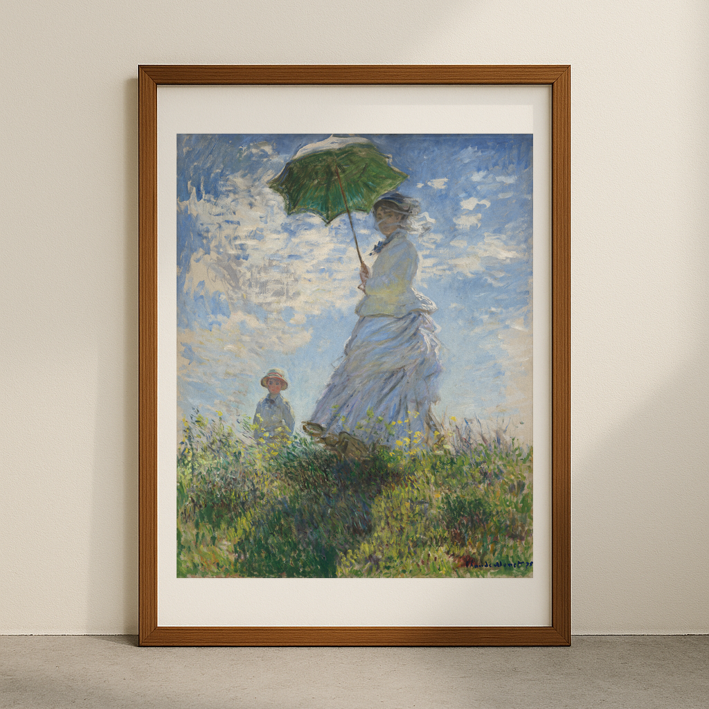 Madame Monet and Her Son (1875)