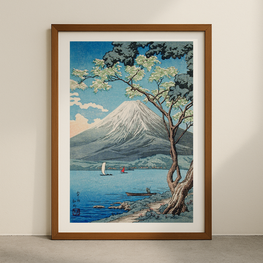 Mount Fuji from Lake Yamanaka