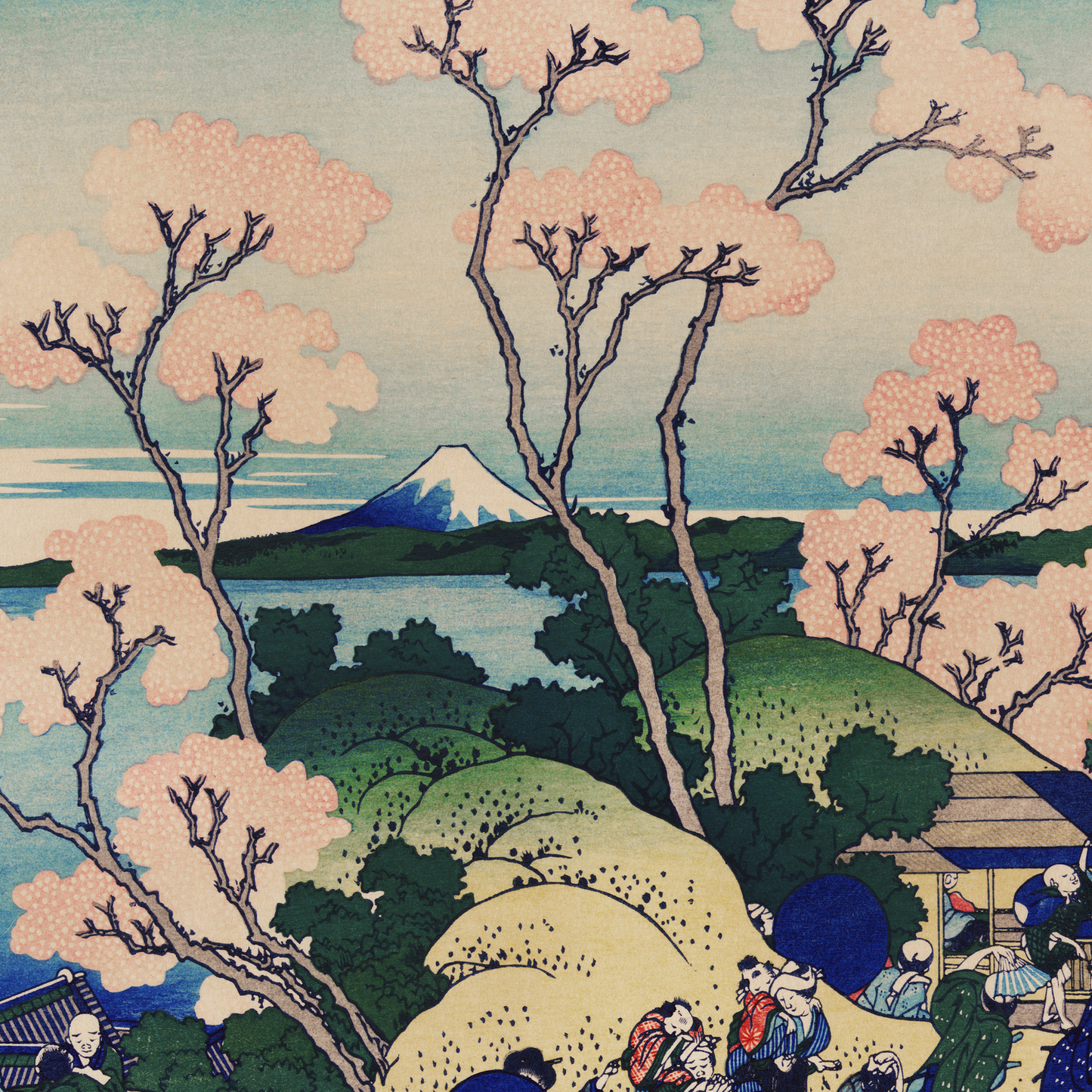 Goten-Yama Hill, Shinagawa on the Tokaido