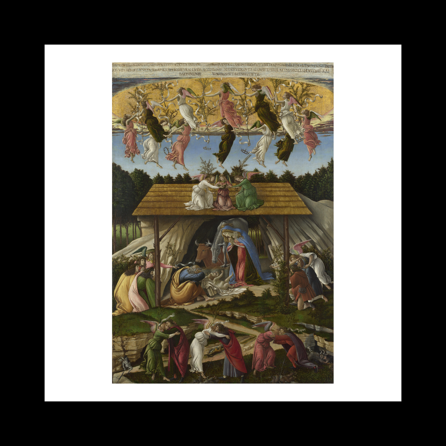 Sandro Botticelli's Mystic Nativity (1500)