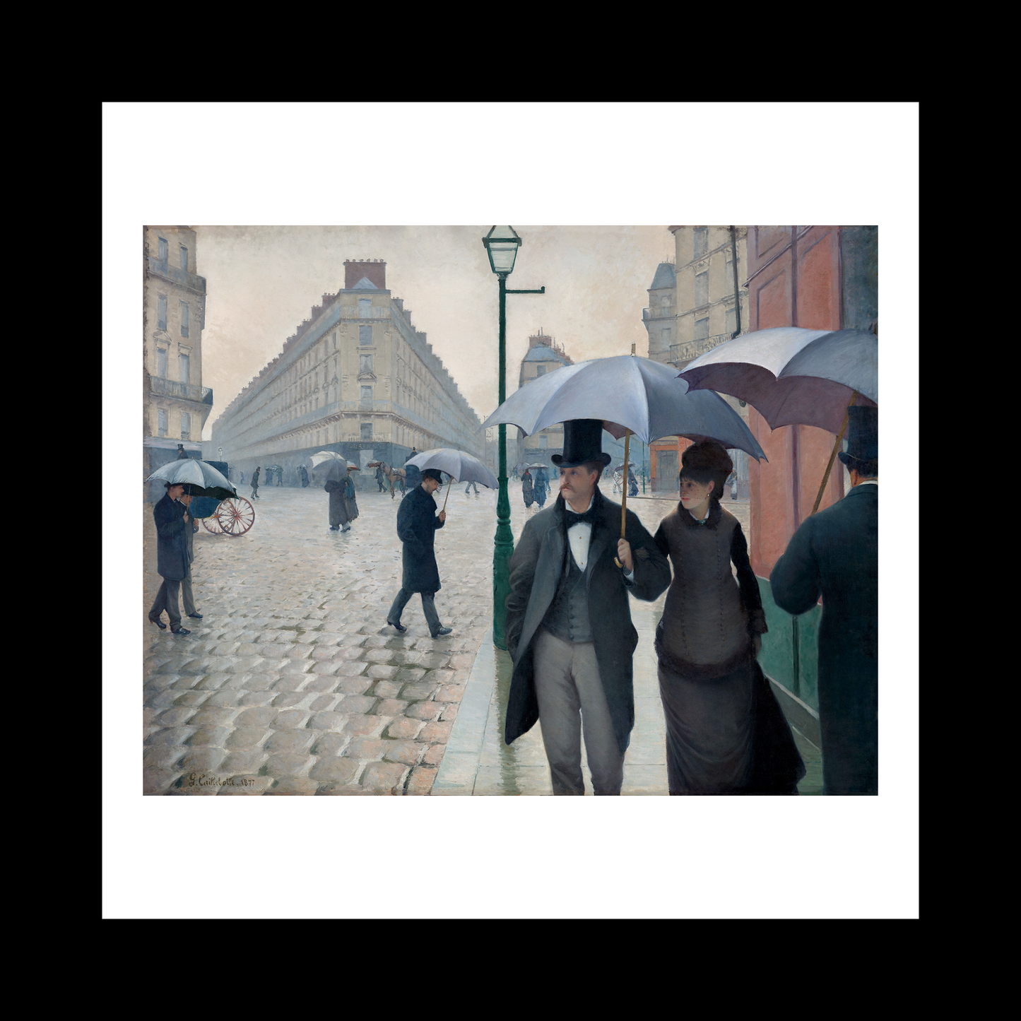 Paris Street Rainy Day (1877)