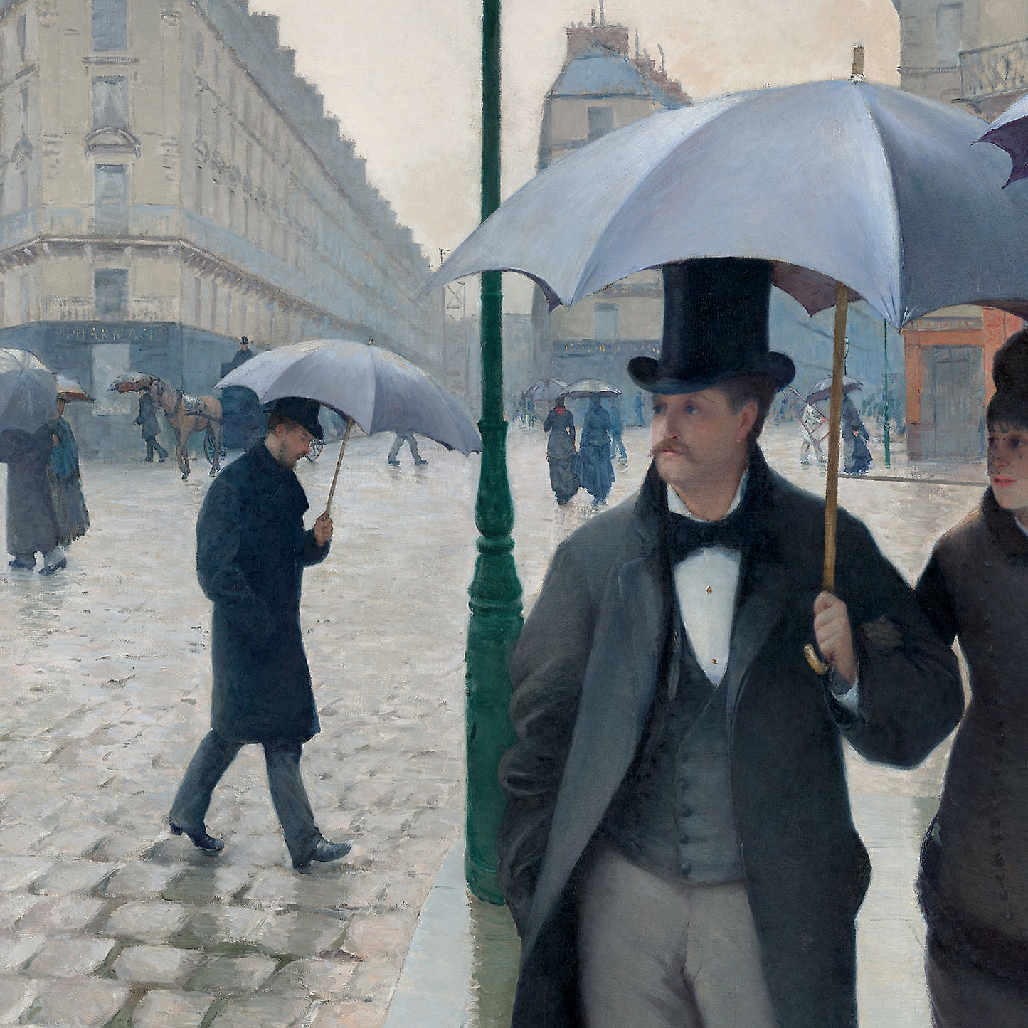 Paris Street Rainy Day (1877)