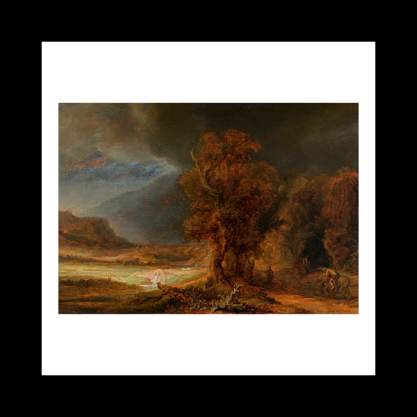 Landscape with the Good Samaritan (1638)