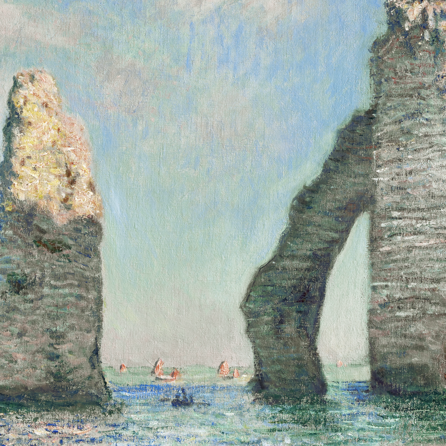 The Cliffs at Étretat (1885)