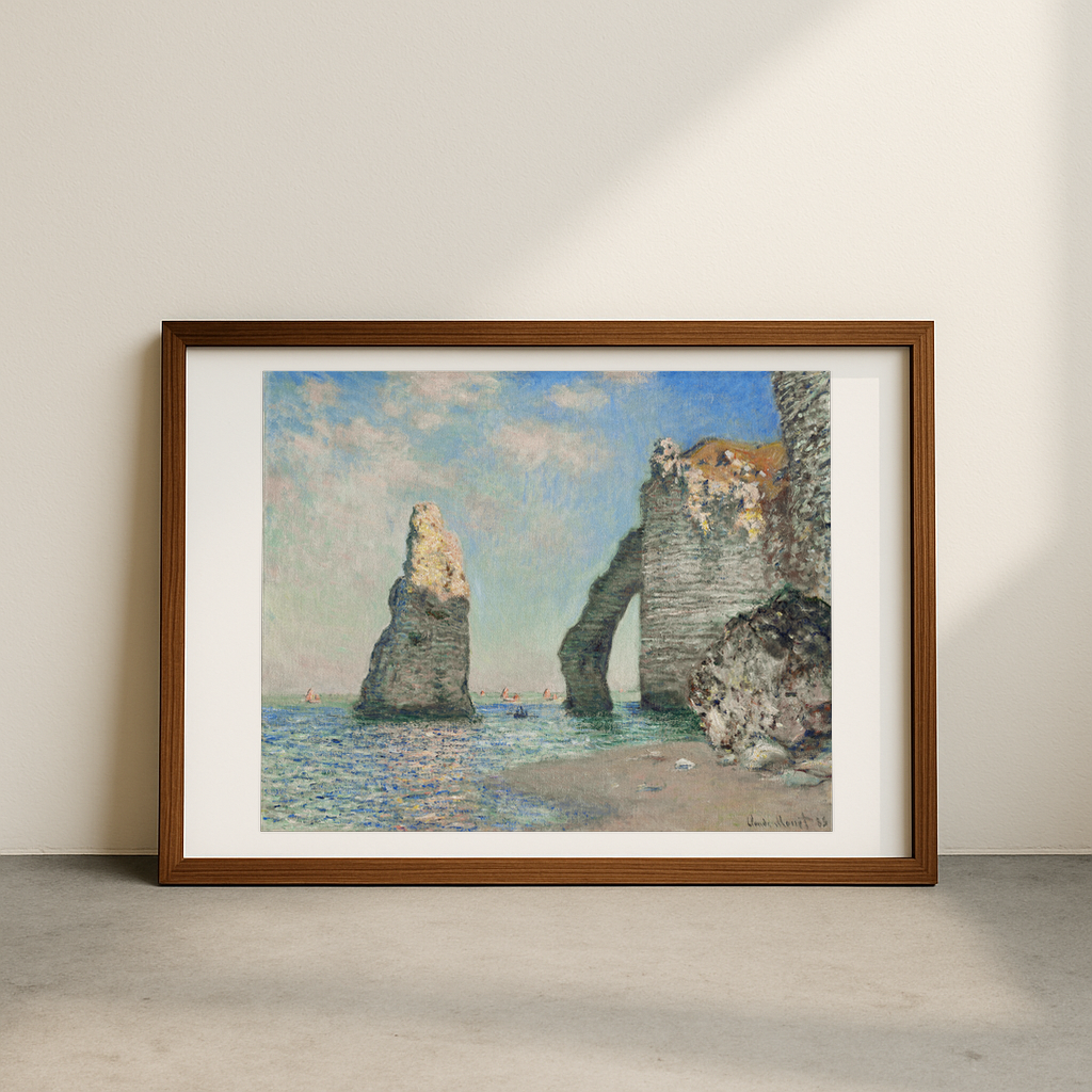 The Cliffs at Étretat (1885)
