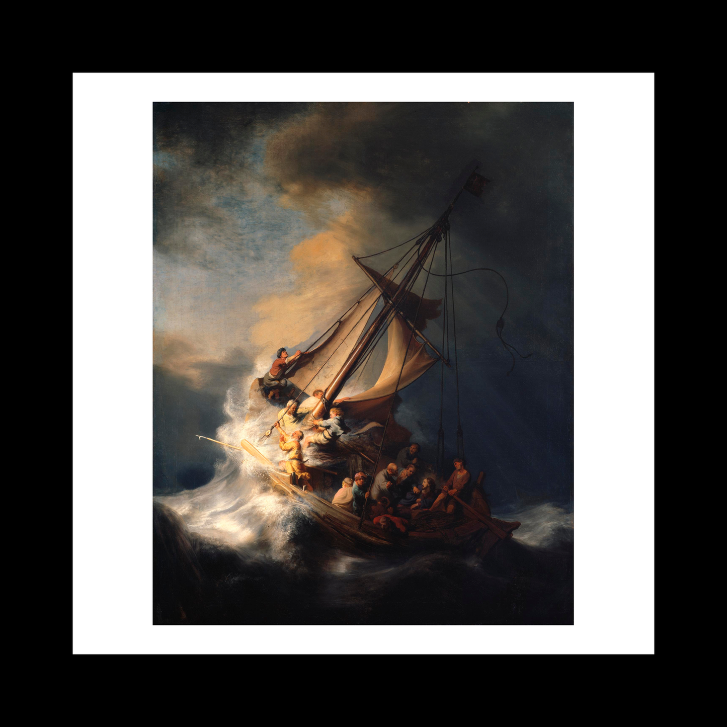 The Storm on the Sea of Galilee (1633)