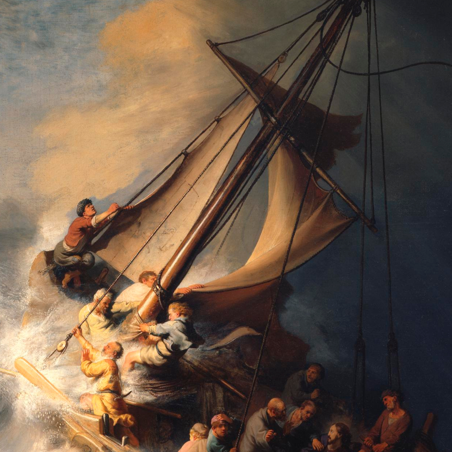The Storm on the Sea of Galilee (1633)
