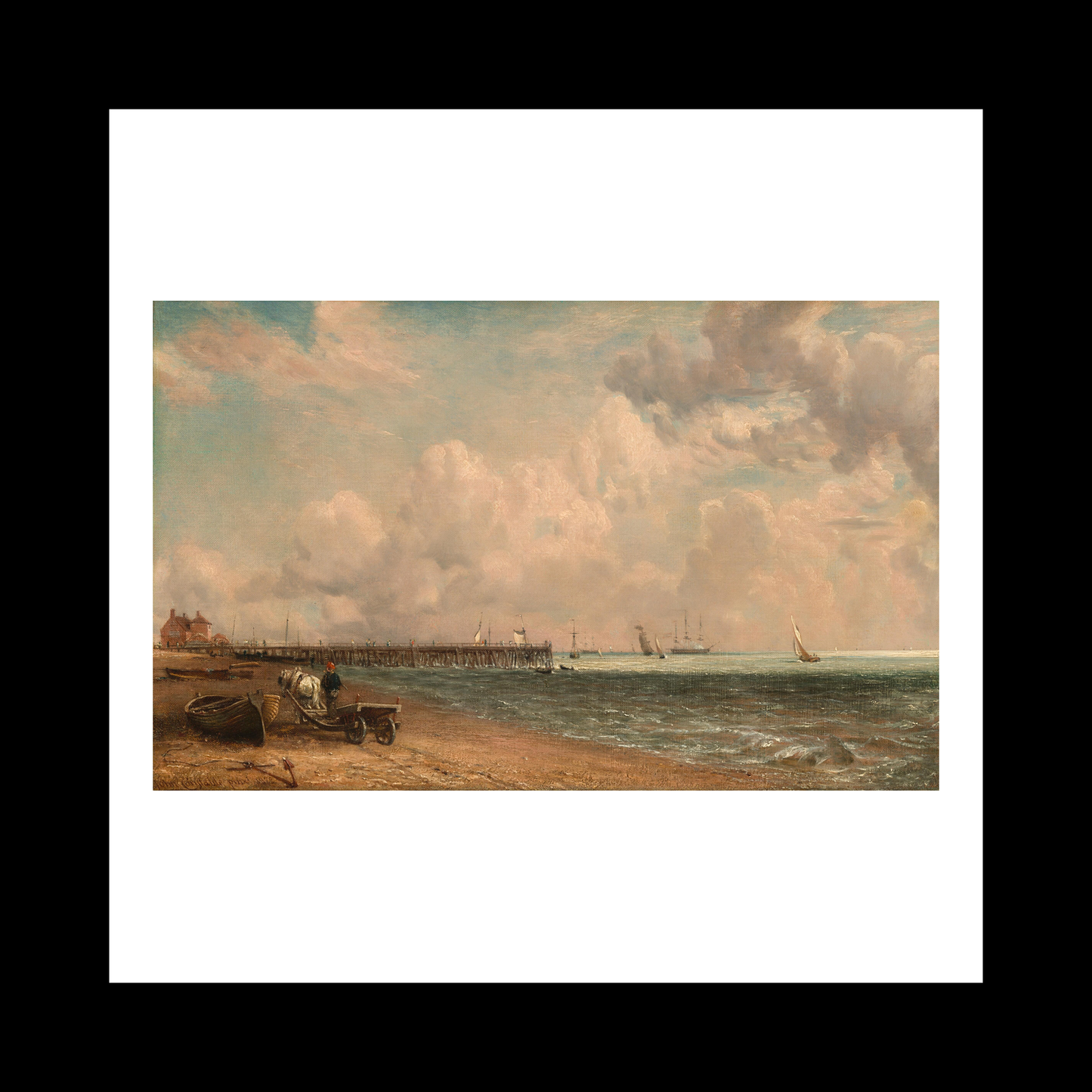 Yarmouth Jetty (1822) painting high