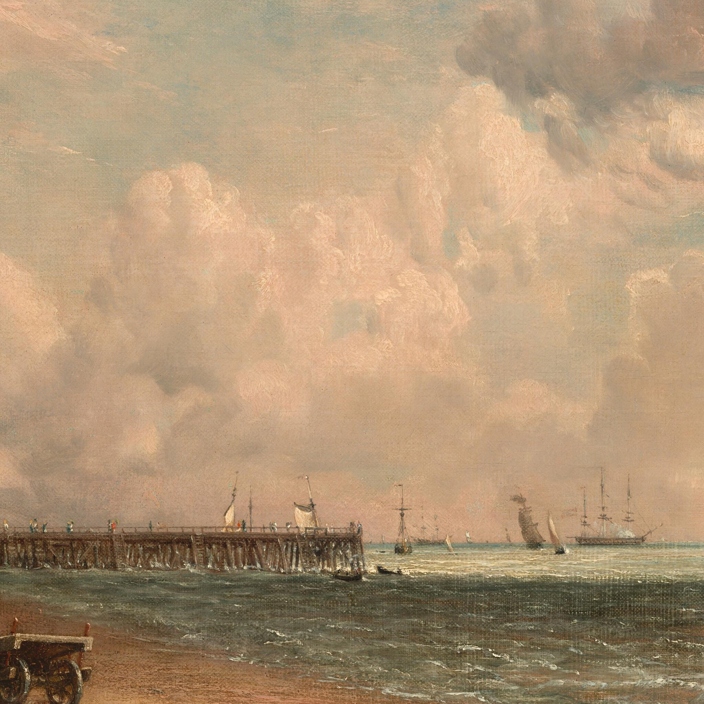 Yarmouth Jetty (1822) painting high
