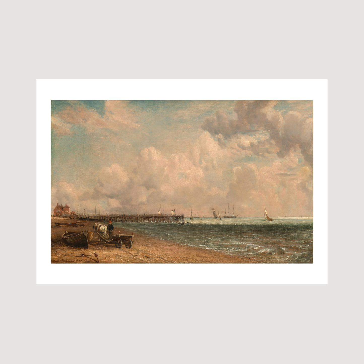 Yarmouth Jetty (1822) painting high