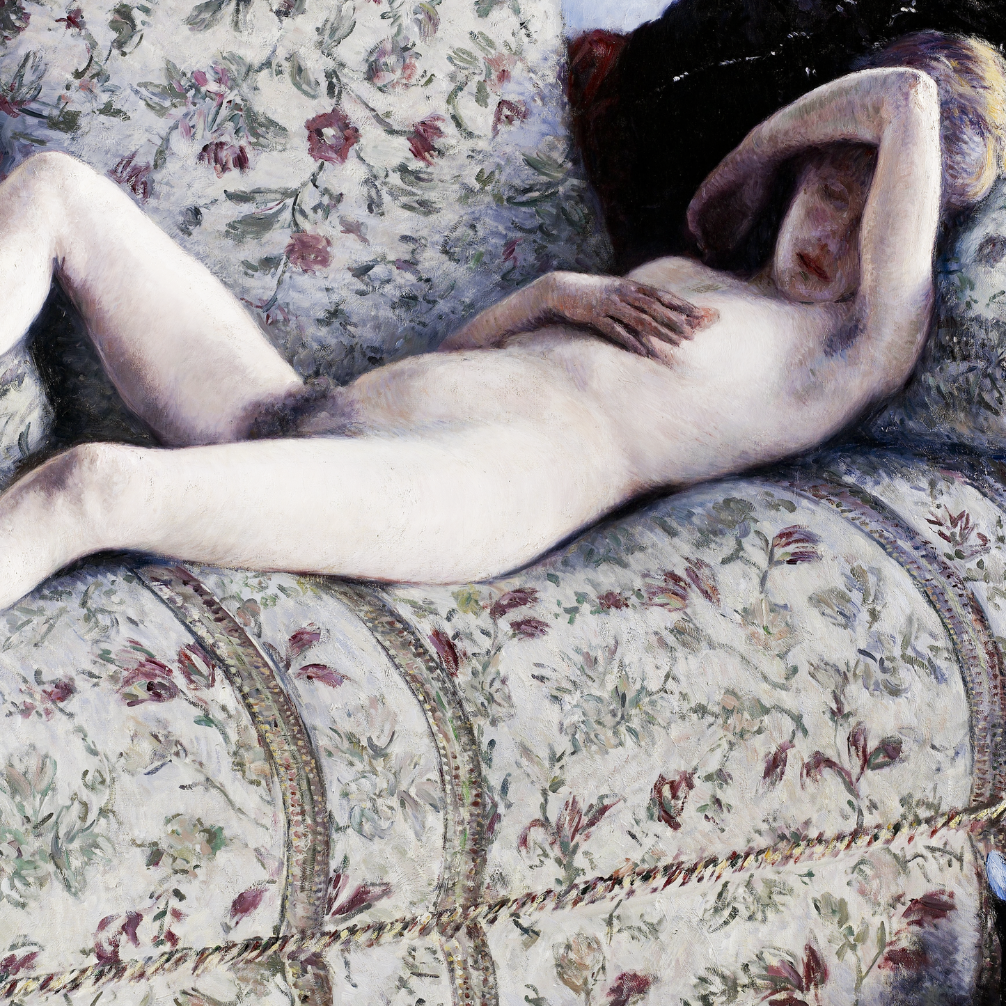 Nude Couch (ca. 1880) painting