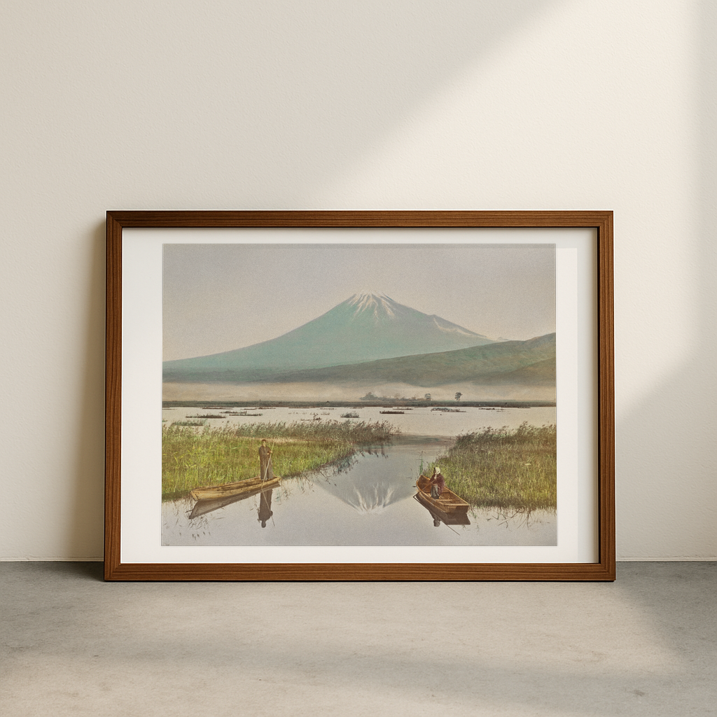Mount Fuji as Seen Kashiwabara,