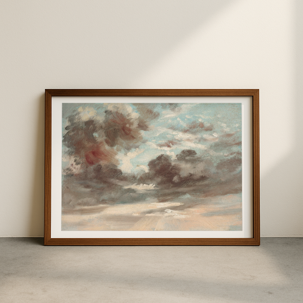 Cloud Study, Stormy Sunset (1821-1822)