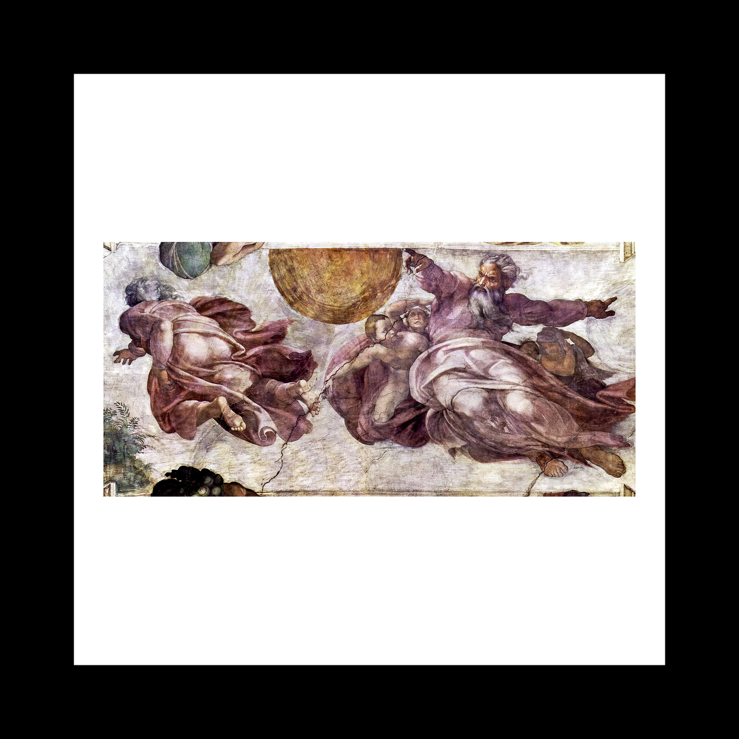 Fresco in the Sistine Chapel