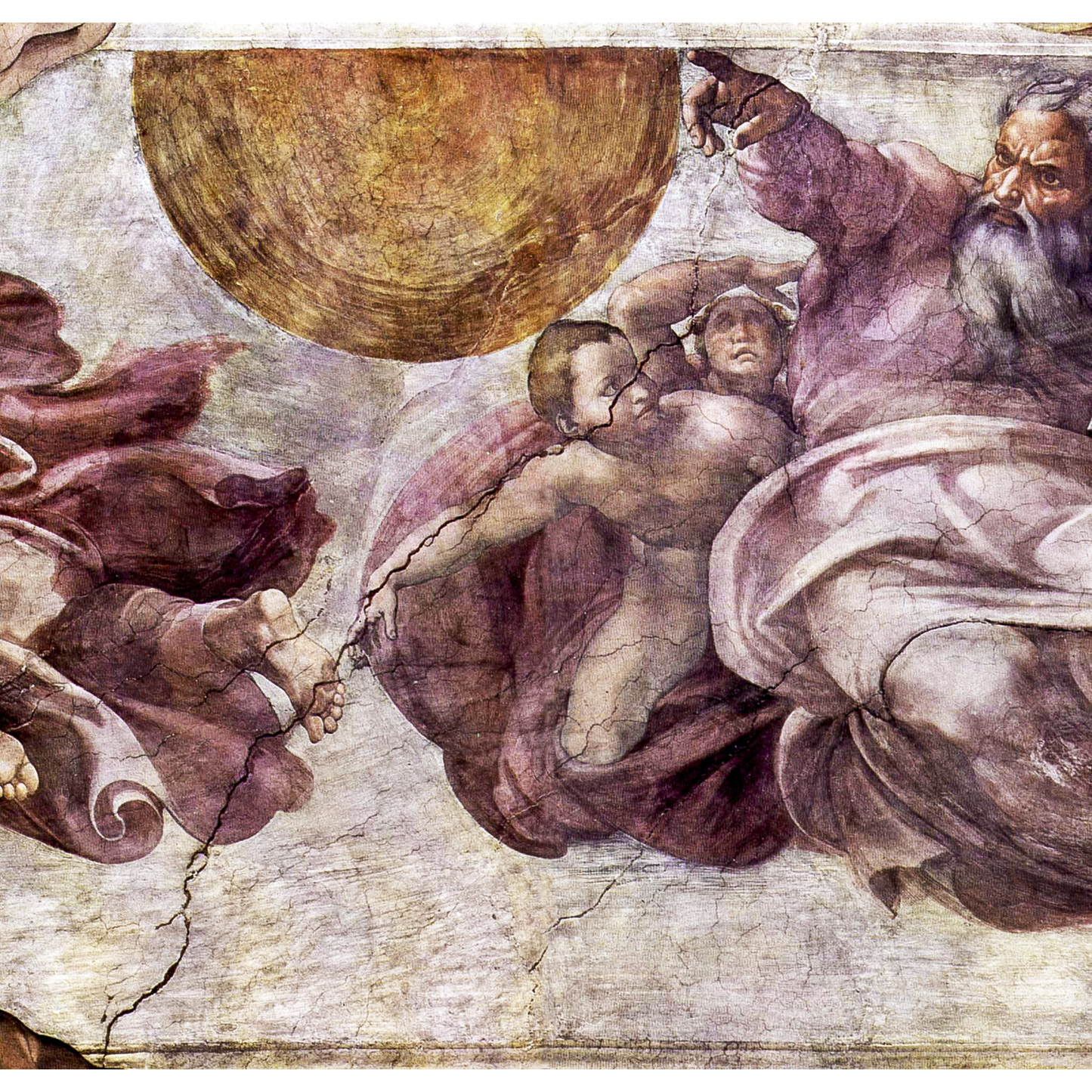 Fresco in the Sistine Chapel