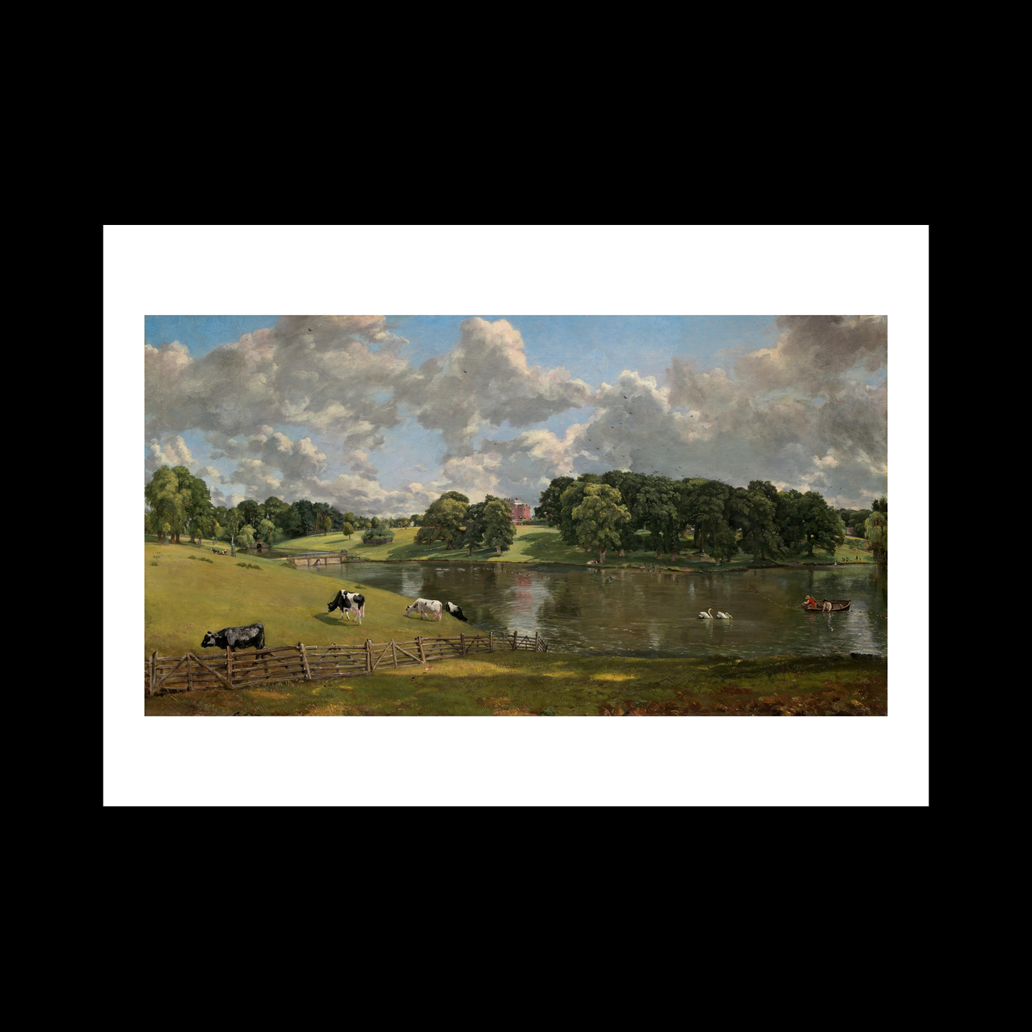 Wivenhoe Park, Essex (1816) painting
