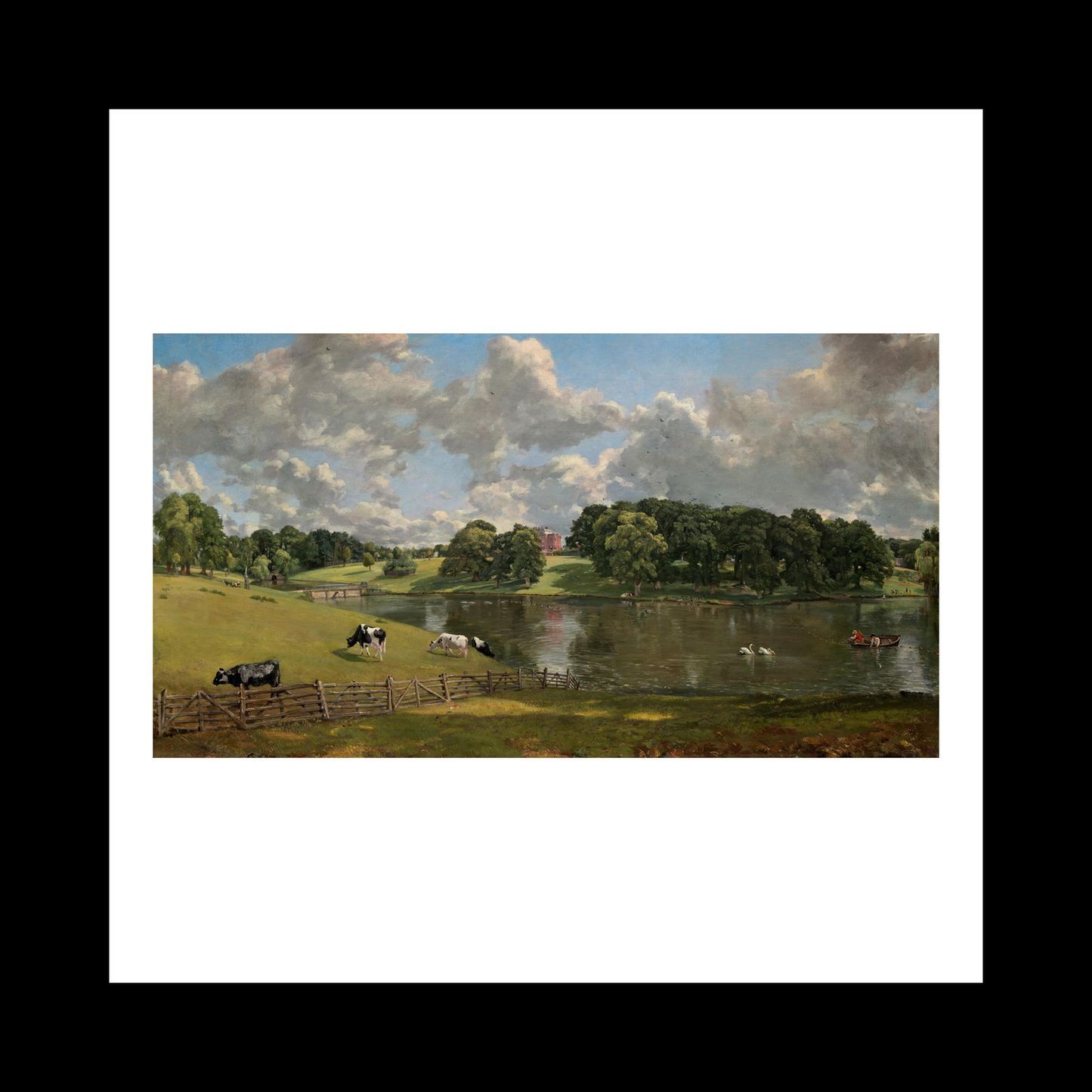 Wivenhoe Park, Essex (1816) painting