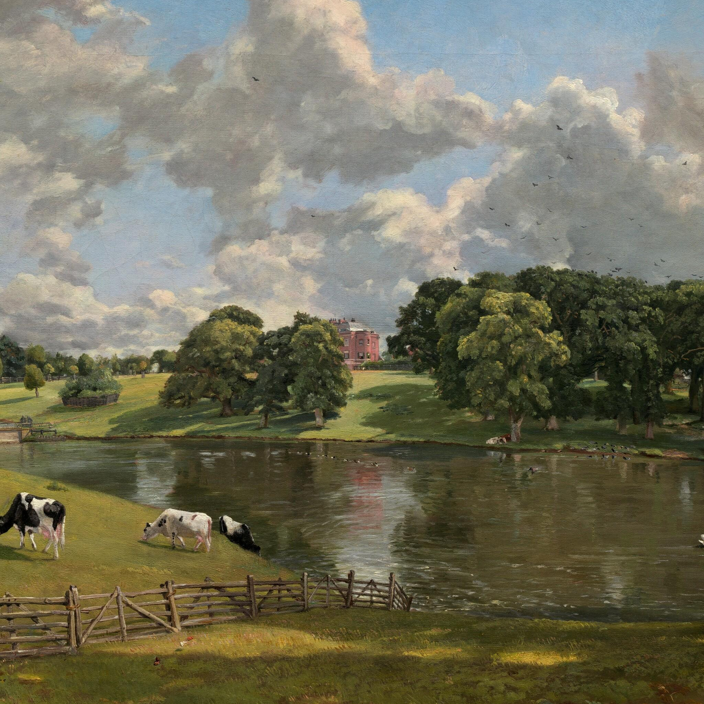 Wivenhoe Park, Essex (1816) painting