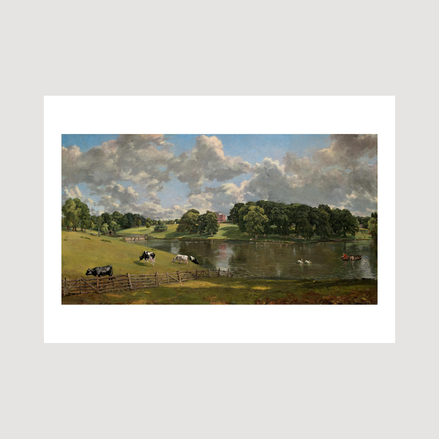 Wivenhoe Park, Essex (1816) painting