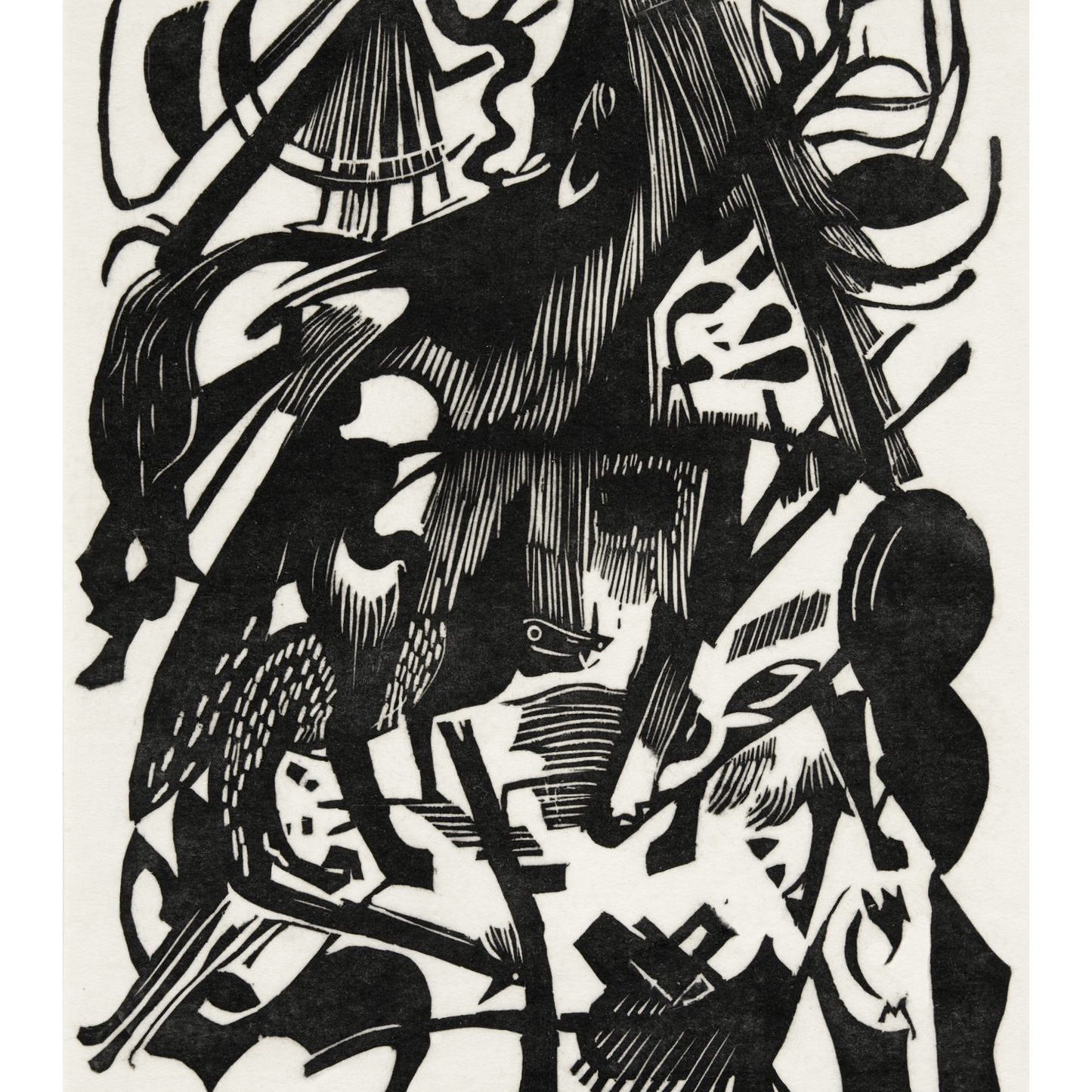 Birth Wolves (1913) print high