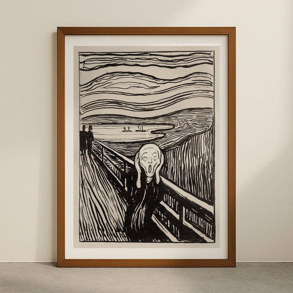 Scream (1895) Edvard Munch. Original