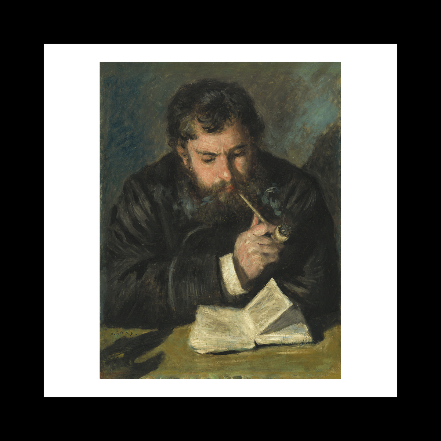 Claude Monet (1872) Pierre-Auguste Renoir