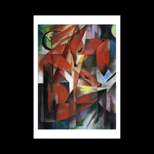 Franz Marc's Foxes (1913) famous