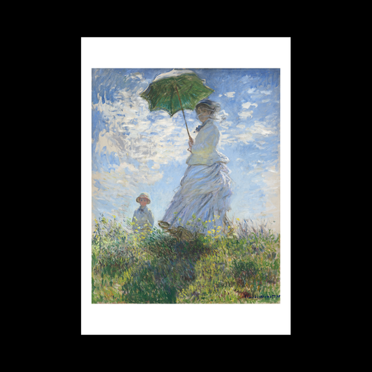 Madame Monet and Her Son (1875)