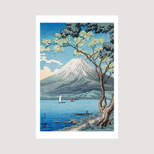 Mount Fuji from Lake Yamanaka