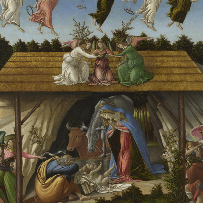Sandro Botticelli's Mystic Nativity (1500)