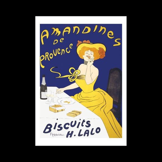 Woman eating almond cookies (ca.1900)
