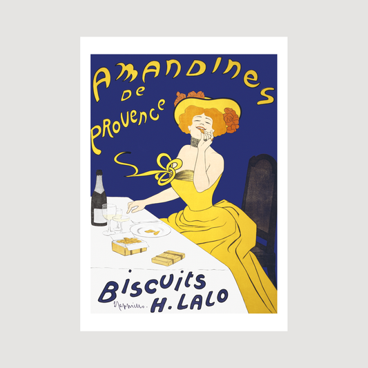 Woman eating almond cookies (ca.1900)
