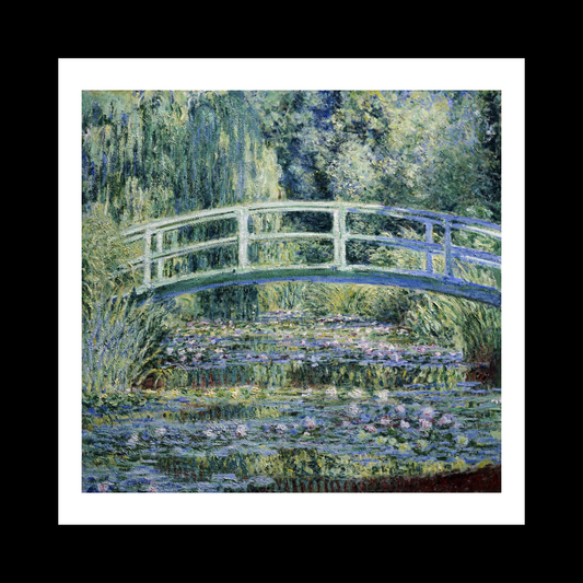 Water Lilies and Japanese Bridge (1899)