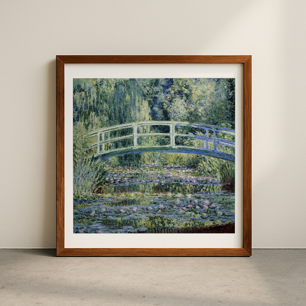 Water Lilies and Japanese Bridge (1899)