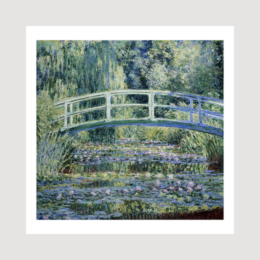 Water Lilies and Japanese Bridge (1899)