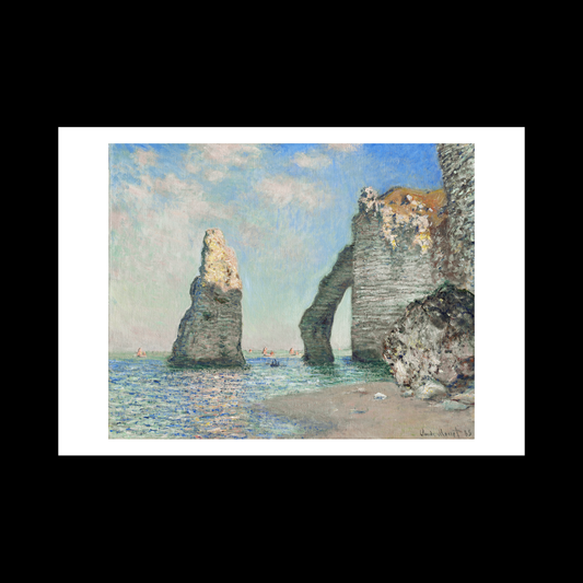 The Cliffs at Étretat (1885)