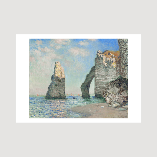 The Cliffs at Étretat (1885)
