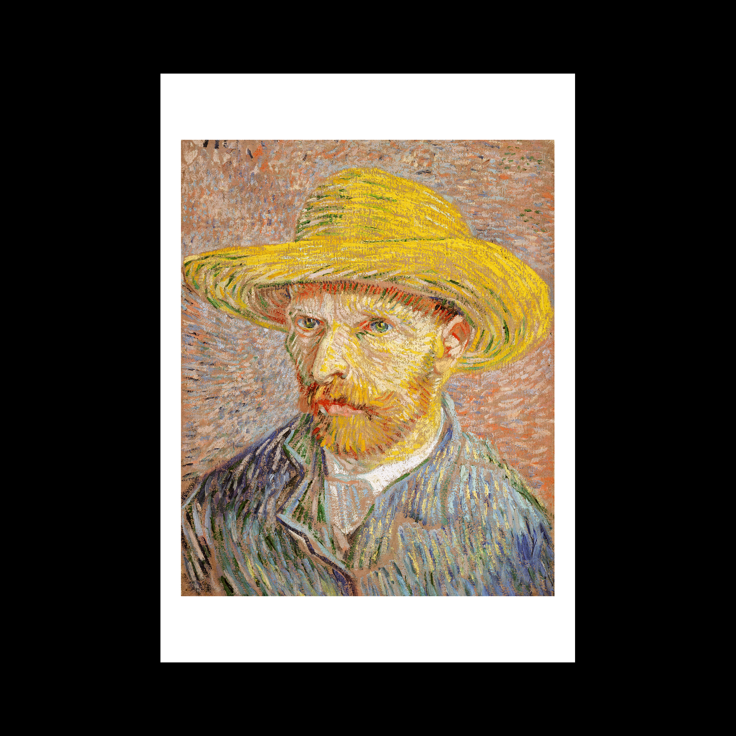 Self-Portrait Straw Hat (1887)