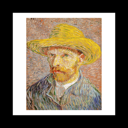 Self-Portrait Straw Hat (1887)