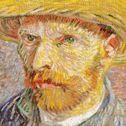 Self-Portrait Straw Hat (1887)