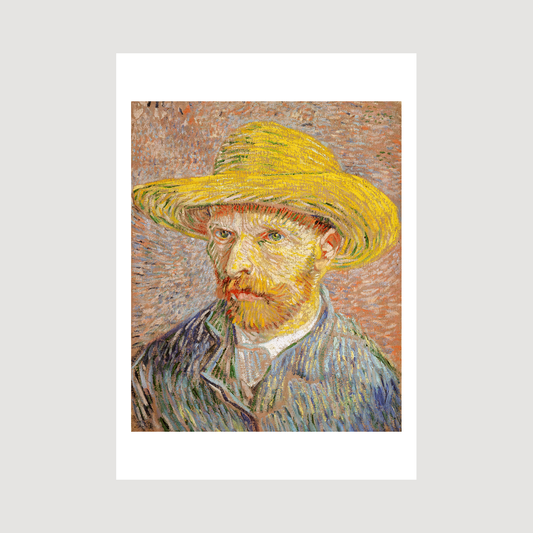 Self-Portrait Straw Hat (1887)