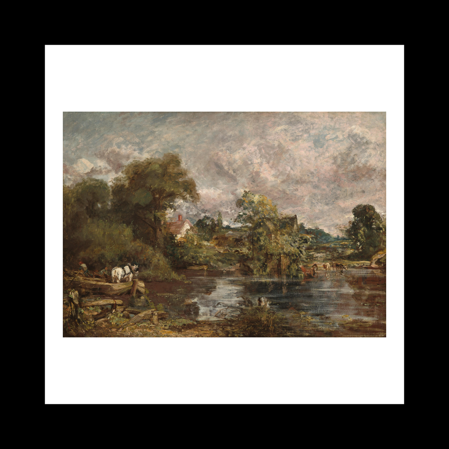 White Horse (1818-1819) painting high