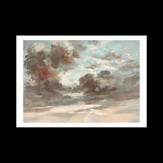 Cloud Study, Stormy Sunset (1821-1822)
