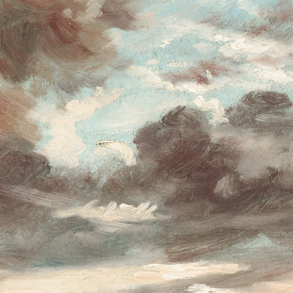 Cloud Study, Stormy Sunset (1821-1822)