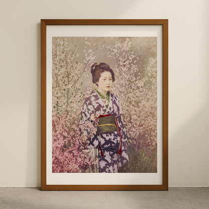 Beautiful photomechanical prints Geisha and