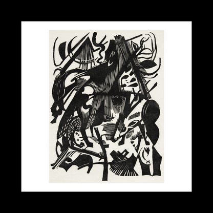 Birth Wolves (1913) print high