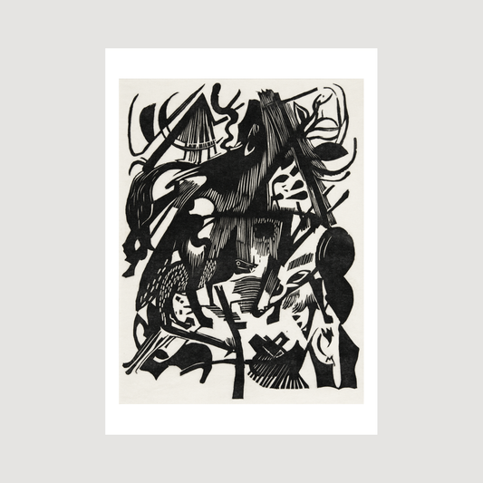 Birth Wolves (1913) print high